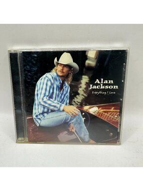 Alan Jackson - Everything I Love CD 1996 Country Album Arista Records BMG